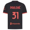 AC Milan Pavlovic 31 Fotbollströjor Tredje 2026-27 AC Milan Pavlovic 31 Fotbollströjor Tredje 2026-27