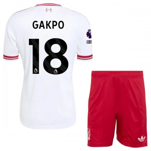 Liverpool Gakpo 18 Fotbollströjor Borta 2026-27 - Barn Liverpool Gakpo 18 Fotbollströjor Borta 2026-27 - Barn