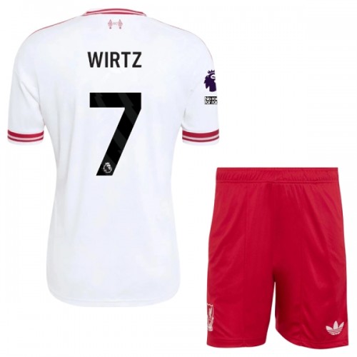 Liverpool Wirtz 7 Fotbollströjor Borta 2026-27 - Barn Liverpool Wirtz 7 Fotbollströjor Borta 2026-27 - Barn