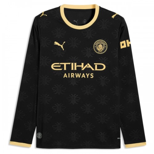 Manchester City Fotbollströjor Borta 2026-27 Långärmad Manchester City Fotbollströjor Borta 2026-27 Långärmad