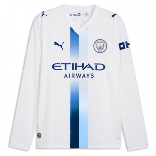 Manchester City Fotbollströjor Tredje 2026-27 Långärmad Manchester City Fotbollströjor Tredje 2026-27 Långärmad