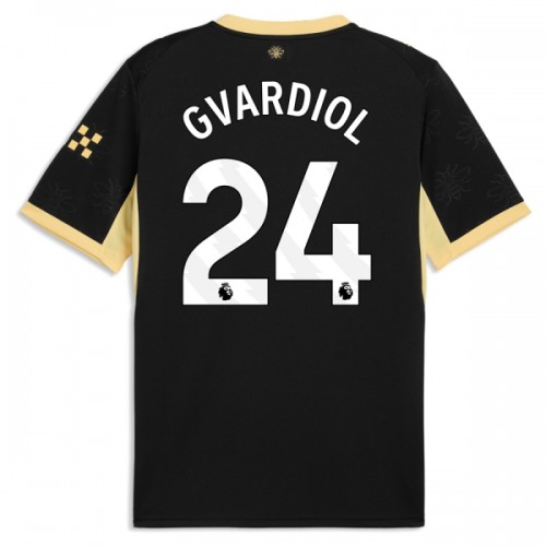 Manchester City Gvardiol 24 Fotbollströjor Borta 2026-27 Manchester City Gvardiol 24 Fotbollströjor Borta 2026-27