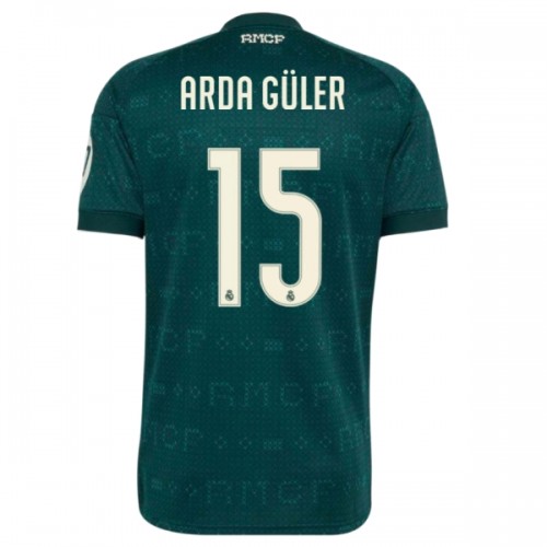 Real Madrid Arda Guler 15 Fotbollströjor Borta 2026-27 Real Madrid Arda Guler 15 Fotbollströjor Borta 2026-27
