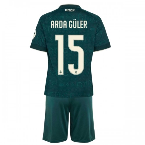 Real Madrid Arda Guler 15 Fotbollströjor Borta 2026-27 - Barn Real Madrid Arda Guler 15 Fotbollströjor Borta 2026-27 - Barn