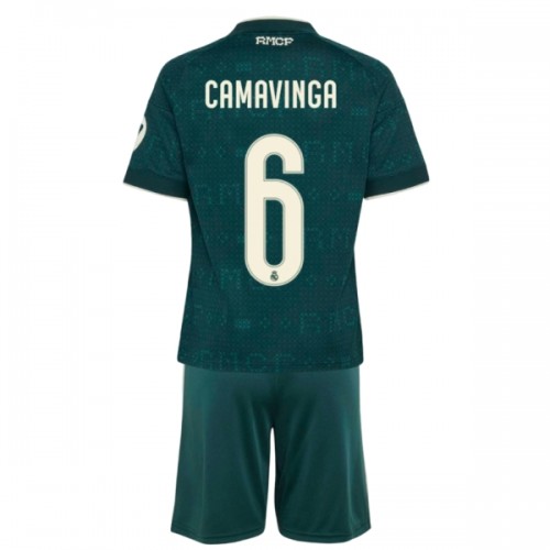 Real Madrid Camavinga 6 Fotbollströjor Borta 2026-27 - Barn Real Madrid Camavinga 6 Fotbollströjor Borta 2026-27 - Barn
