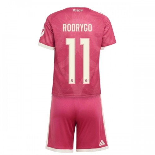 Real Madrid Rodrygo 11 Fotbollströjor Tredje 2026-27 - Barn Real Madrid Rodrygo 11 Fotbollströjor Tredje 2026-27 - Barn