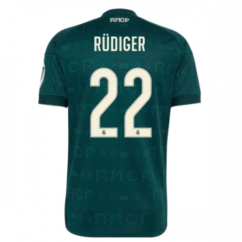 Real Madrid Rudiger 22 Fotbollströjor Borta 2026-27 Real Madrid Rudiger 22 Fotbollströjor Borta 2026-27