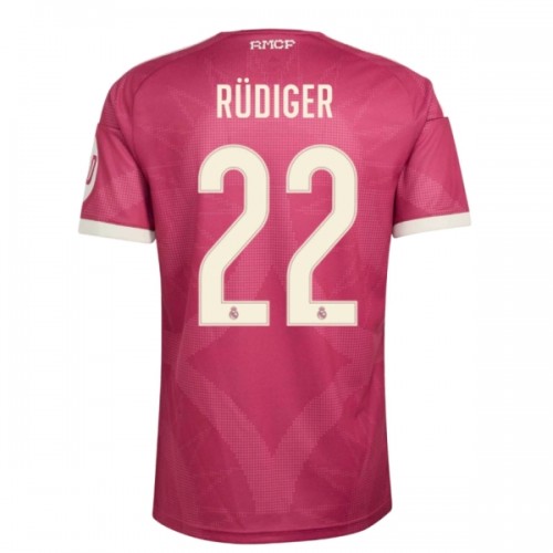 Real Madrid Rudiger 22 Fotbollströjor Tredje 2026-27 Real Madrid Rudiger 22 Fotbollströjor Tredje 2026-27