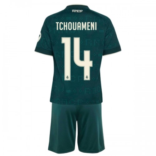 Real Madrid Tchouameni 14 Fotbollströjor Borta 2026-27 - Barn Real Madrid Tchouameni 14 Fotbollströjor Borta 2026-27 - Barn