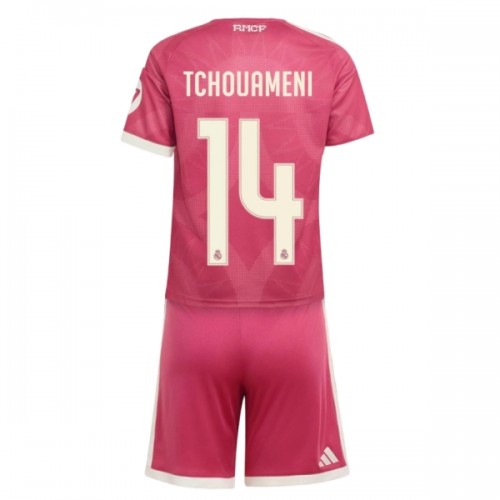 Real Madrid Tchouameni 14 Fotbollströjor Tredje 2026-27 - Barn Real Madrid Tchouameni 14 Fotbollströjor Tredje 2026-27 - Barn