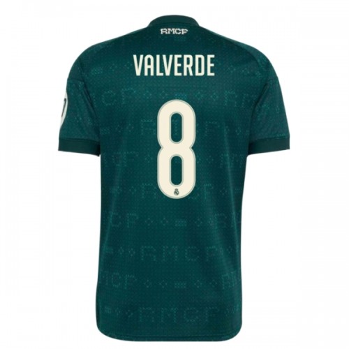 Real Madrid Valverde 8 Fotbollströjor Borta 2026-27 Real Madrid Valverde 8 Fotbollströjor Borta 2026-27