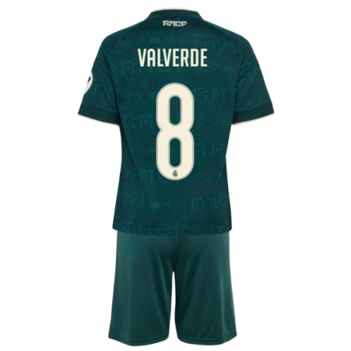 Real Madrid Valverde 8 Fotbollströjor Borta 2026-27 - Barn Real Madrid Valverde 8 Fotbollströjor Borta 2026-27 - Barn