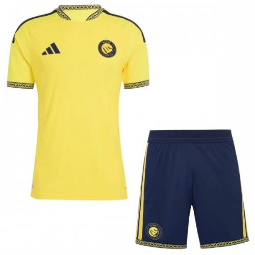 Al Nassr Fotbollströjor Hemma 2026-27 - Barn Al Nassr Fotbollströjor Hemma 2026-27 - Barn