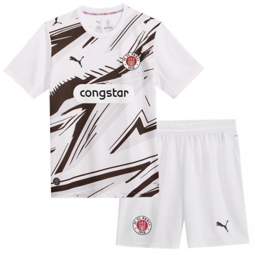 St Pauli Fotbollströjor Borta 2026-27 - Barn St Pauli Fotbollströjor Borta 2026-27 - Barn