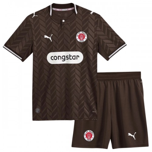 St Pauli Fotbollströjor Hemma 2026-27 - Barn St Pauli Fotbollströjor Hemma 2026-27 - Barn