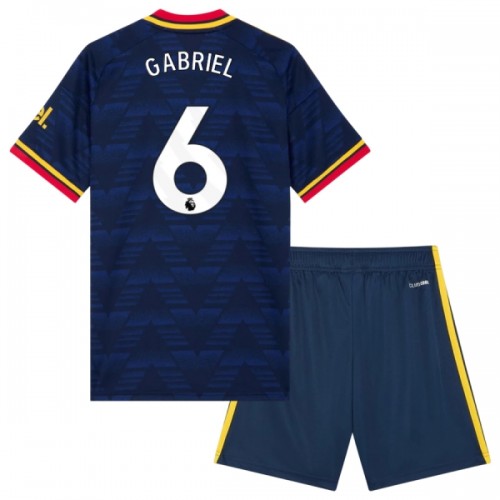 Arsenal Gabriel 6 Fotbollströjor Borta 2026-27 - Barn Arsenal Gabriel 6 Fotbollströjor Borta 2026-27 - Barn