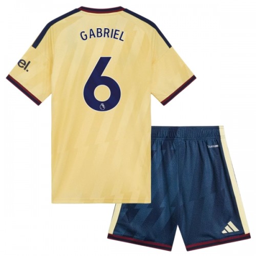 Arsenal Gabriel 6 Fotbollströjor Tredje 2026-27 - Barn Arsenal Gabriel 6 Fotbollströjor Tredje 2026-27 - Barn