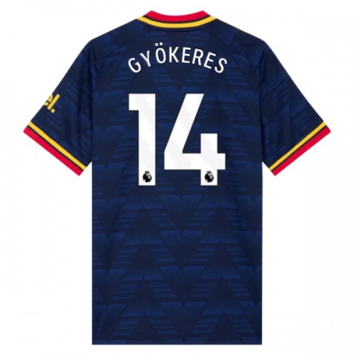 Arsenal Gyokeres 14 Fotbollströjor Borta 2026-27 Arsenal Gyokeres 14 Fotbollströjor Borta 2026-27