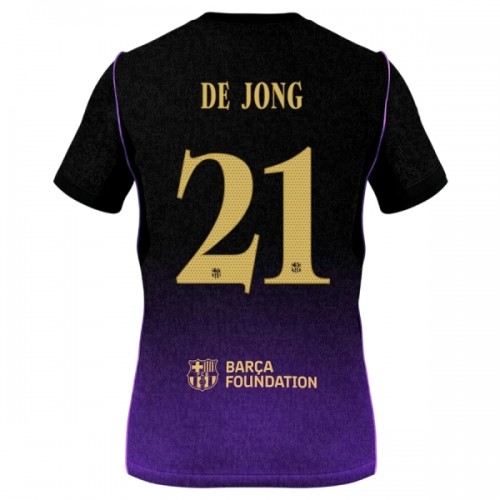 FC Barcelona F. De Jong 21 Fotbollströjor Borta 2026-27 FC Barcelona F. De Jong 21 Fotbollströjor Borta 2026-27
