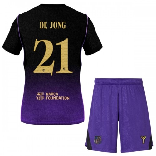 FC Barcelona F. De Jong 21 Fotbollströjor Borta 2026-27 - Barn FC Barcelona F. De Jong 21 Fotbollströjor Borta 2026-27 - Barn