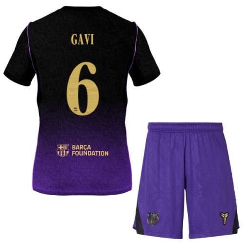 FC Barcelona Gavi 6 Fotbollströjor Borta 2026-27 - Barn FC Barcelona Gavi 6 Fotbollströjor Borta 2026-27 - Barn