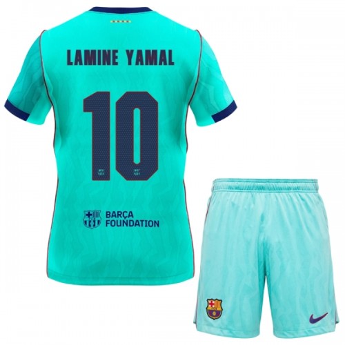 FC Barcelona Lamine Yamal 10 Fotbollströjor Tredje 2026-27 - Barn FC Barcelona Lamine Yamal 10 Fotbollströjor Tredje 2026-27 - Barn