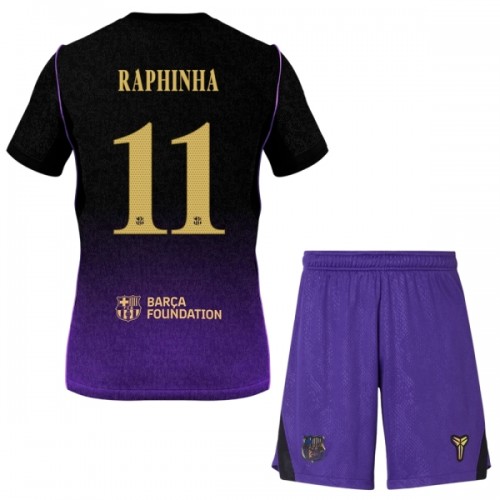 FC Barcelona Raphinha 11 Fotbollströjor Borta 2026-27 - Barn FC Barcelona Raphinha 11 Fotbollströjor Borta 2026-27 - Barn