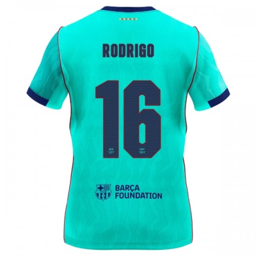 FC Barcelona Rodrigo 16 Fotbollströjor Tredje 2026-27 FC Barcelona Rodrigo 16 Fotbollströjor Tredje 2026-27