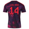 FC Bayern München Luis Diaz 14 Fotbollströjor Tredje 2026-27 FC Bayern München Luis Diaz 14 Fotbollströjor Tredje 2026-27
