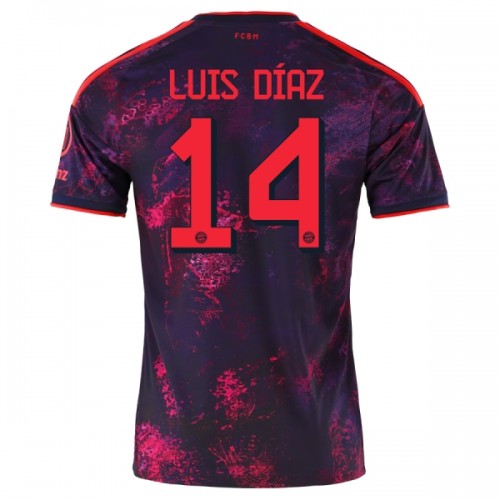 FC Bayern München Luis Diaz 14 Fotbollströjor Tredje 2026-27 FC Bayern München Luis Diaz 14 Fotbollströjor Tredje 2026-27