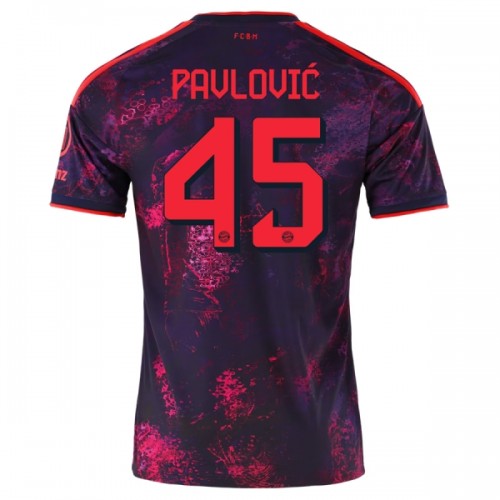FC Bayern München Pavlovic 45 Fotbollströjor Tredje 2026-27 FC Bayern München Pavlovic 45 Fotbollströjor Tredje 2026-27