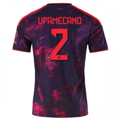 FC Bayern München Upamecano 2 Fotbollströjor Tredje 2026-27 FC Bayern München Upamecano 2 Fotbollströjor Tredje 2026-27