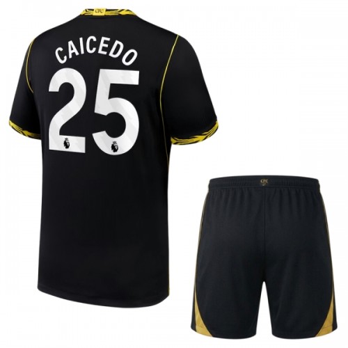 Chelsea Caicedo 25 Fotbollströjor Borta 2026-27 - Barn Chelsea Caicedo 25 Fotbollströjor Borta 2026-27 - Barn