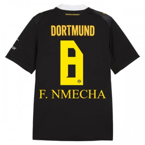Borussia Dortmund F. Nmecha 8 Fotbollströjor Borta 2026-27 Borussia Dortmund F. Nmecha 8 Fotbollströjor Borta 2026-27