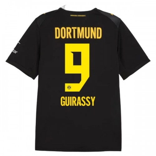 Borussia Dortmund Guirassy 9 Fotbollströjor Borta 2026-27 Borussia Dortmund Guirassy 9 Fotbollströjor Borta 2026-27