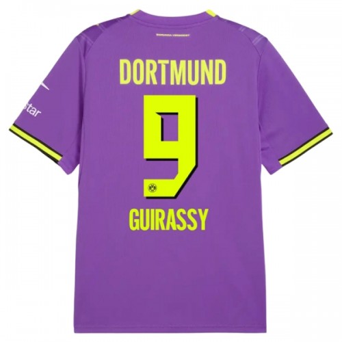 Borussia Dortmund Guirassy 9 Fotbollströjor Tredje 2026-27 Borussia Dortmund Guirassy 9 Fotbollströjor Tredje 2026-27