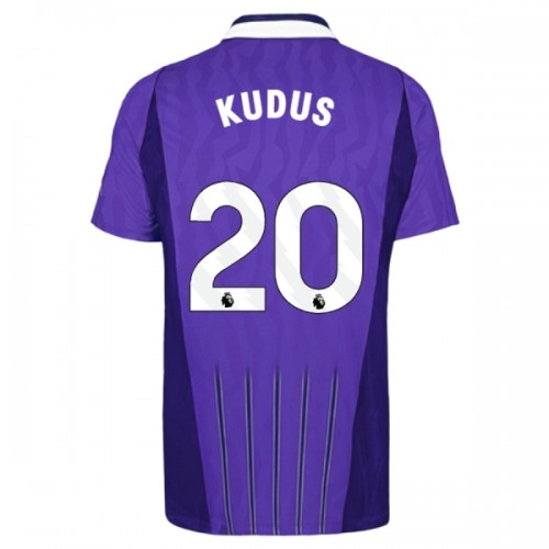 Tottenham Hotspur Kudus 20 Fotbollströjor Tredje 2026-27 Tottenham Hotspur Kudus 20 Fotbollströjor Tredje 2026-27