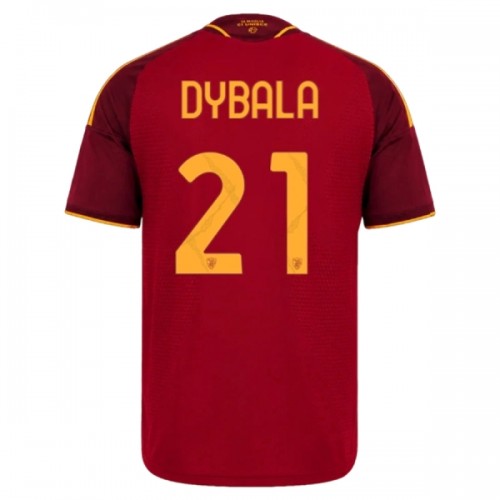 AS Roma Dybala 21 Fotbollströjor Hemma 2026-27 AS Roma Dybala 21 Fotbollströjor Hemma 2026-27