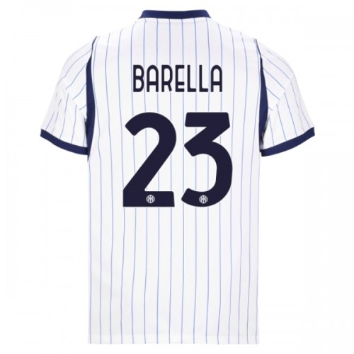 Inter Milan Barella 23 Fotbollströjor Borta 2026-27 Inter Milan Barella 23 Fotbollströjor Borta 2026-27