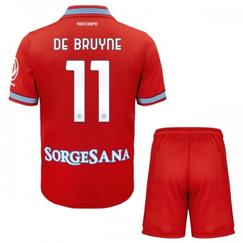 SSC Napoli De Bruyne 11 Fotbollströjor Tredje 2026-27 - Barn SSC Napoli De Bruyne 11 Fotbollströjor Tredje 2026-27 - Barn
