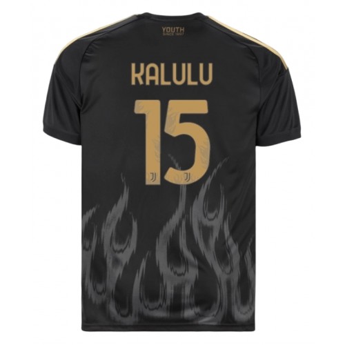Juventus Kalulu 15 Fotbollströjor Tredje 2026-27 Juventus Kalulu 15 Fotbollströjor Tredje 2026-27