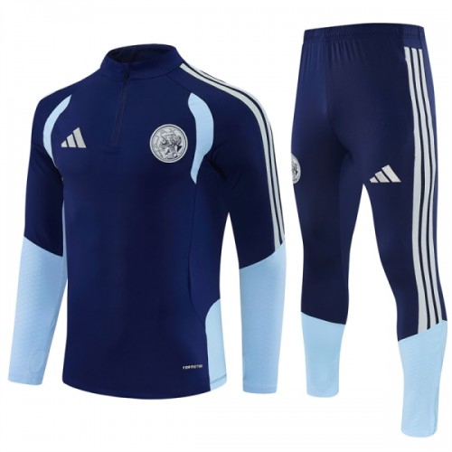 Ajax Quarter Zip Träningströja-set 2026-27 Blå Ajax Quarter Zip Träningströja-set 2026-27 Blå