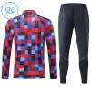 Barcelona Quarter Zip Träningströja-set 2026-27 Röd - Barn