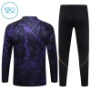 Barcelona Quarter Zip Träningströja-set 2026-27 Svart - Barn