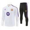Barcelona Quarter Zip Träningströja-set 2026-27 Vit