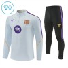 Barcelona Quarter Zip Träningströja-set 2026-27 Vit - Barn Barcelona Quarter Zip Träningströja-set 2026-27 Vit - Barn