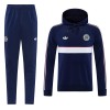 Bayern München Hoodie Navy Version Träningströja-set 2026-27 Bayern München Hoodie Navy Version Träningströja-set 2026-27