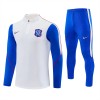 Chelsea Quarter Zip Träningströja-set 2026-27 Vit Chelsea Quarter Zip Träningströja-set 2026-27 Vit