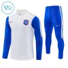 Chelsea Quarter Zip Träningströja-set 2026-27 Vit - Barn Chelsea Quarter Zip Träningströja-set 2026-27 Vit - Barn