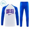 Chelsea Quarter Zip Träningströja-set 2026-27 Vit - Barn